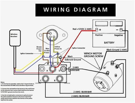 warn winch wiring wiring diagram