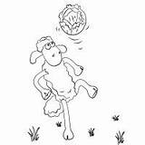 Shaun Sheep Coloring Pages Kids sketch template