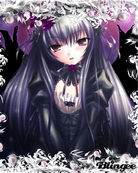 purple anime demon picture  blingeecom