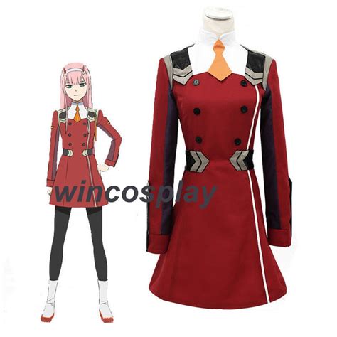 Darling In The Franxx 02 Zero Two Outfit Schooluniform