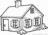 Victorian Coloring Pages House Drawing Getdrawings sketch template