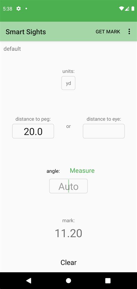 archery sight tape  angle cut calculator app  smart sights