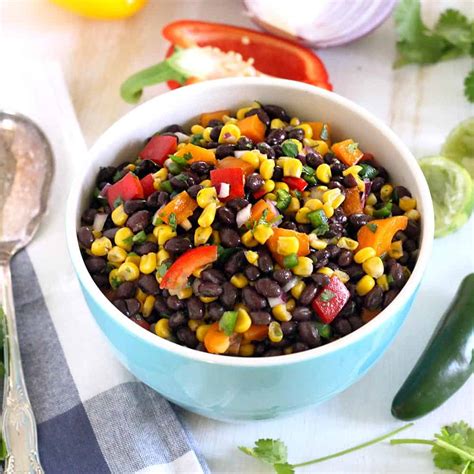 black bean  corn salad