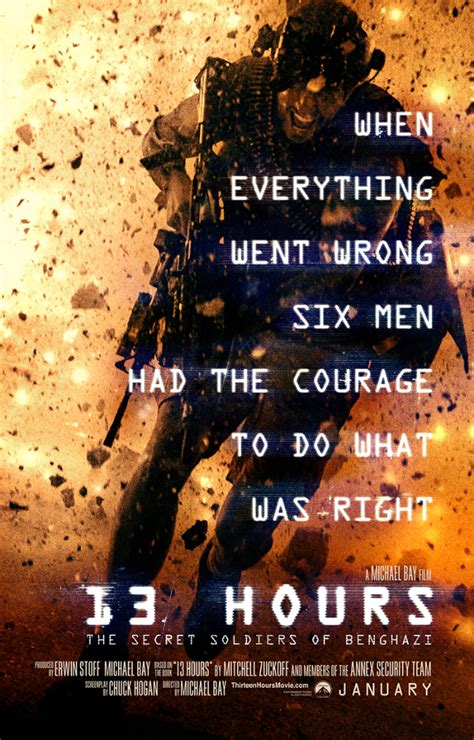 hours  secret soldiers  benghazi    trailer   poster