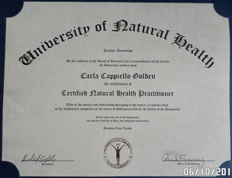 bachelor of science degree and practitioner certifications