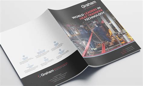 brochure design  manufacturing industry