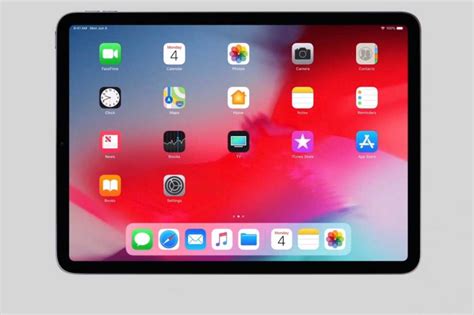 apple redesign  ipad home screen