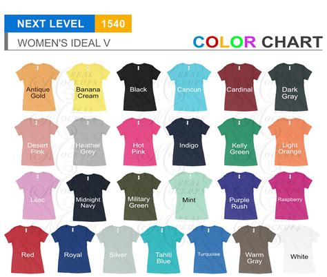 level  color chart   level colors  etsy