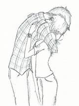 Hugging Buzz16 Romantic sketch template
