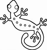 Lizard Coloring Wecoloringpage Pages sketch template