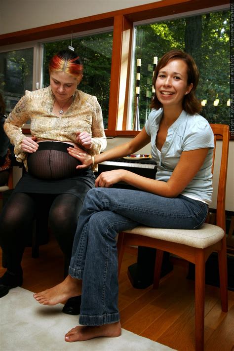 Pregnant In Pantyhose Solo From Beautiful Mom