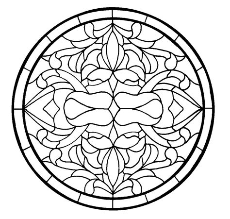 simple stained glass patterns guide patterns