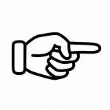 Finger Hand Index Pointing Direction Drawing Arah Clipart Pixabay Thanks Author Say sketch template