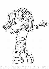 Angelica Pickles Draw sketch template