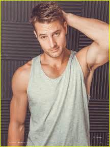 this is us justin hartley puts his muscles on display for bello photo 3875816 justin
