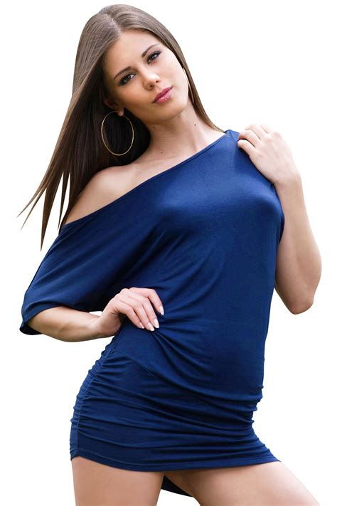 Sexy Little Caprice In Blue Dress Png Image Free Download