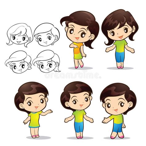 cute girls take care of sick mother stock vector illustration of girl thermometer 65586439