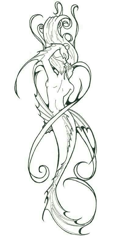 I Am Pretty Mermaid Tattoos Mermaid Drawings Mermaid Tattoo