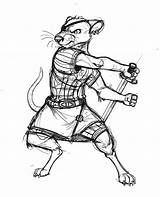 Redwall Temiree Character Deviantart Mariel Characters Another Rat Animal sketch template