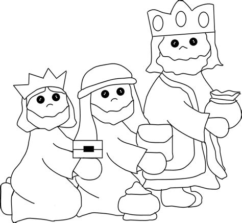 lets celebrate  kings day  epiphany coloring pages