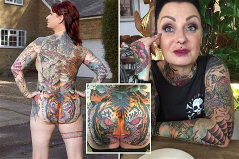 Tattoo ‘addict’ Mum 49 Has More Than 80 Inkings Including A Huge