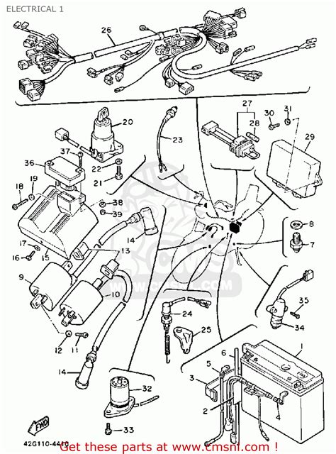 yamaha starter wiring diagram home wiring diagram