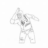 Pages Coloring Wwe Mysterio Band Rock Rey Reigns Roman Getcolorings Printable Colouring sketch template