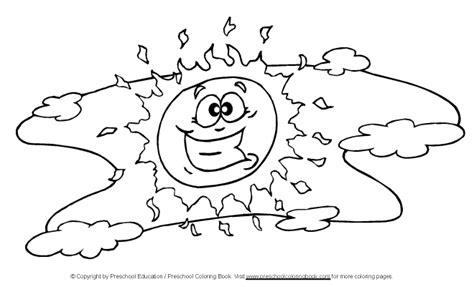 wwwpreschoolcoloringbookcom summer coloring page