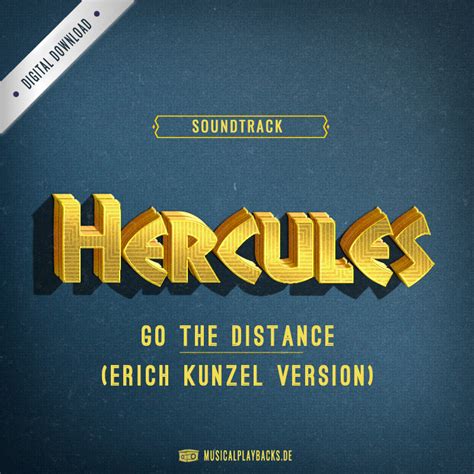 go the distance hercules erich kunzel version karaoke