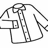 Camisas Chemise Shirt sketch template