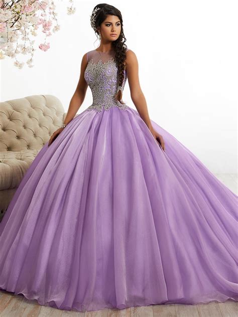 Organza Ball Gown Tiffany Quinceanera Dress 26885