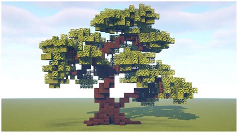 build  giant tree  minecraft builders villa