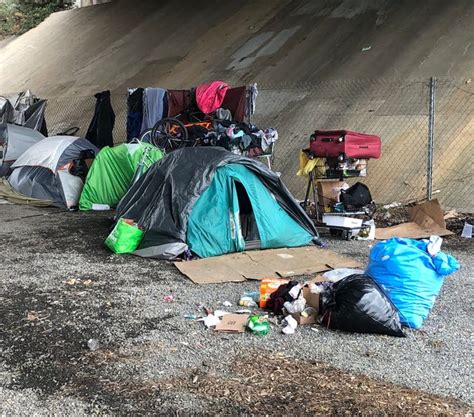 Controversial Homeless Encampment Under I 240 Bridge Is Back
