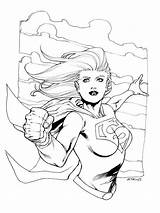 Coloring Pages Supergirl Printable Bright Colors Favorite Choose Color Girl Recommended sketch template