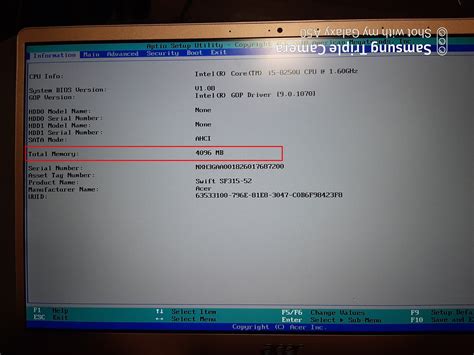 acer aspire  sf     hddssd  bios page  acer