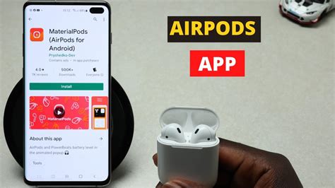 airpods app  android  airpods app materialpods youtube