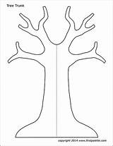 Tree Trunk Printable Coloring Templates Pages Kids Roots Base Family Template Cut 3d Craft Stencil Firstpalette Trees Color Paper Printables sketch template