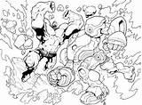 Hulkbuster Buster Coloringhome Armadura Descripción sketch template