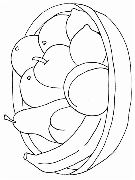 fruit coloring pages coloring pages  print