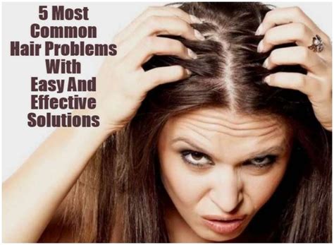 common hair problems  easy  effective solutions beauty