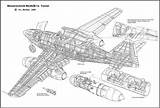 Messerschmitt Trainer Drawings Cutaway 262 1a Drawing Aircraft Me262b Choose Board Diagram Me262 sketch template