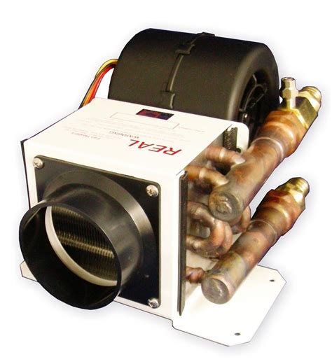 real heat   btu marine hydronic defroster heater
