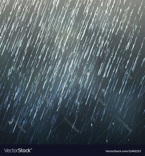 rain background royalty  vector image vectorstock