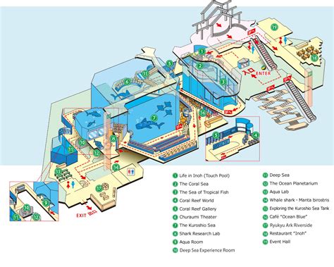 aquarium map okinawa churaumi aquarium    generation