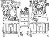 Hospital Coloring Pages Medical Patient Kids Treatment Two Colouring Little Given Hospitalization Got Sheets Choose Board Color Template Printable sketch template