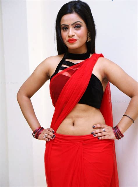 Hot Indian Actress Aasma Sayed Hot Saree Navel