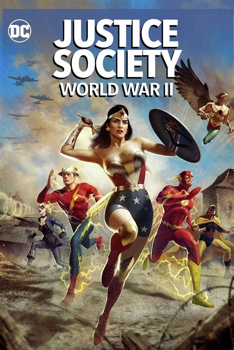 justice society world war ii  posters