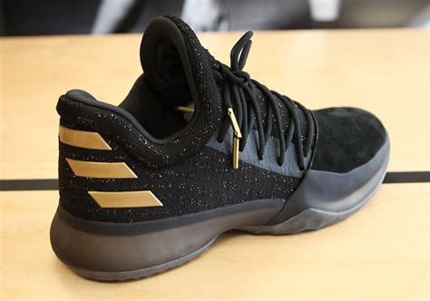 adidas harden vol  black gold sneakernewscom