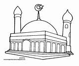 Masjid Mewarnai Sketsa Ibadah Tempat Putih Hitam Kartun Agama Animasi Lukisan Islami Clipart Semua Nelayan Clipartbest Warnai Diwarnai Pantai Pemandangan sketch template
