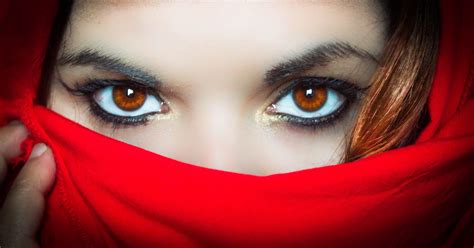 free images mystery portrait red color blue scarf mouth